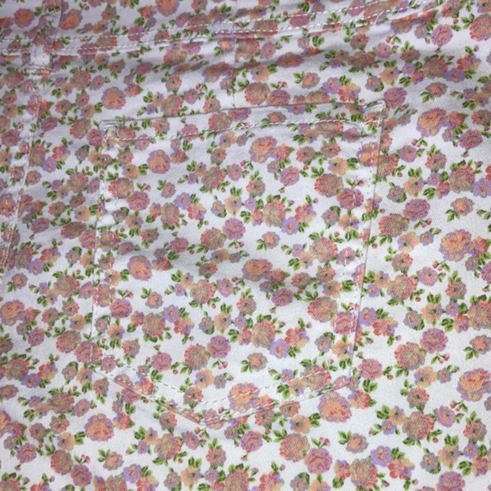 🌸 cottagecore high-rise Corset shorts floral NWT - Picture 7 of 9